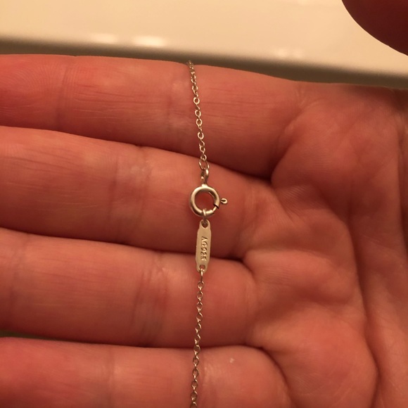 *SOLD* Tiffany and Co Pink Heart Necklace - Picture 3 of 3